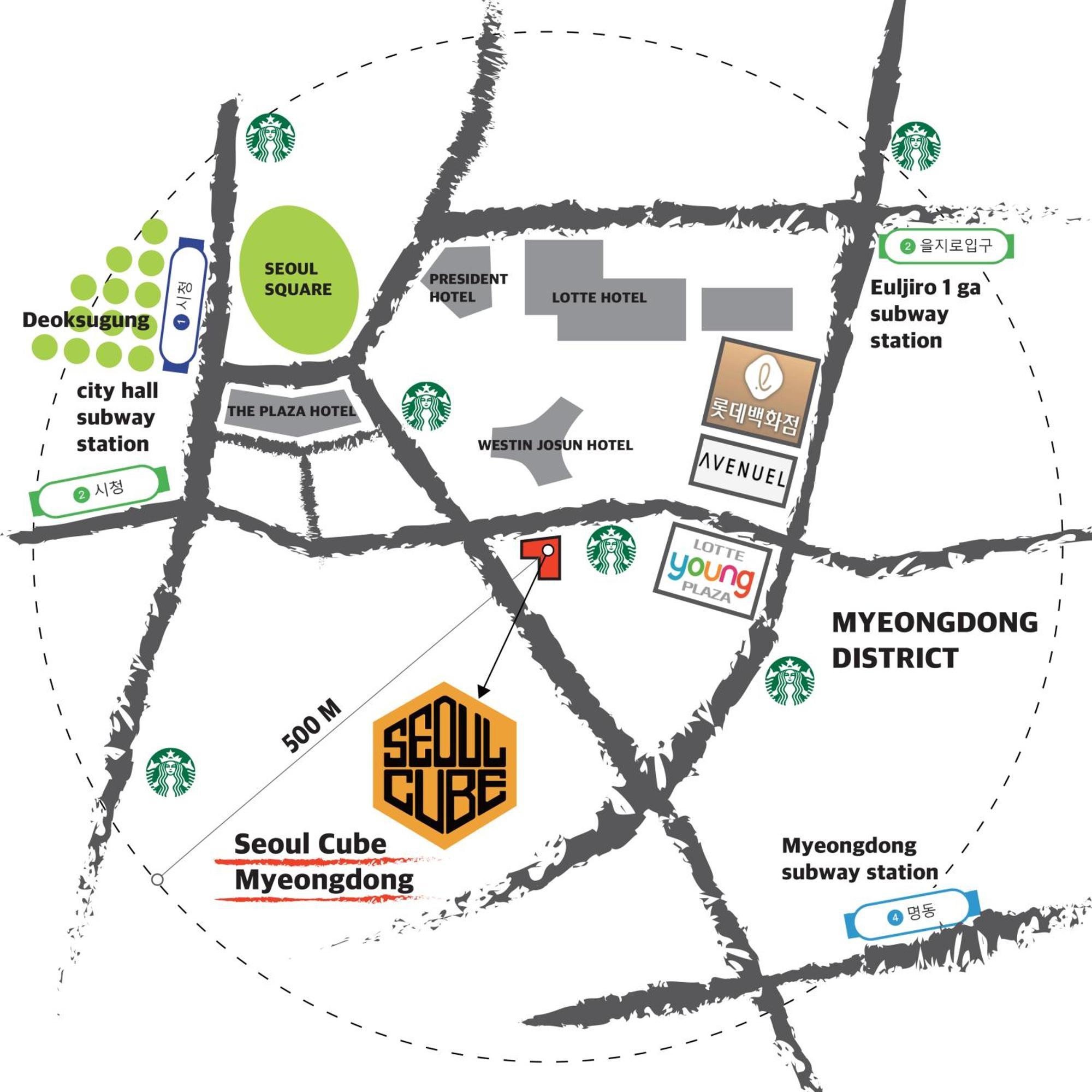 Cube Myeongdong Capsule hotel *
